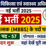 मुख्य चिकित्सा एवं स्वास्थ्य अधिकारी (CMHO) धमतरी पैरामेडिकल स्टाफ भर्ती 2025